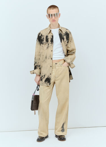 Acne Studios 1981M 牛仔裤  米色 acn0155030