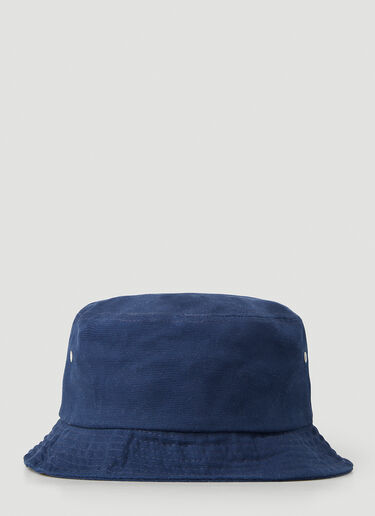 Kenzo Flower Embroidery Bucket Hat Blue knz0250051