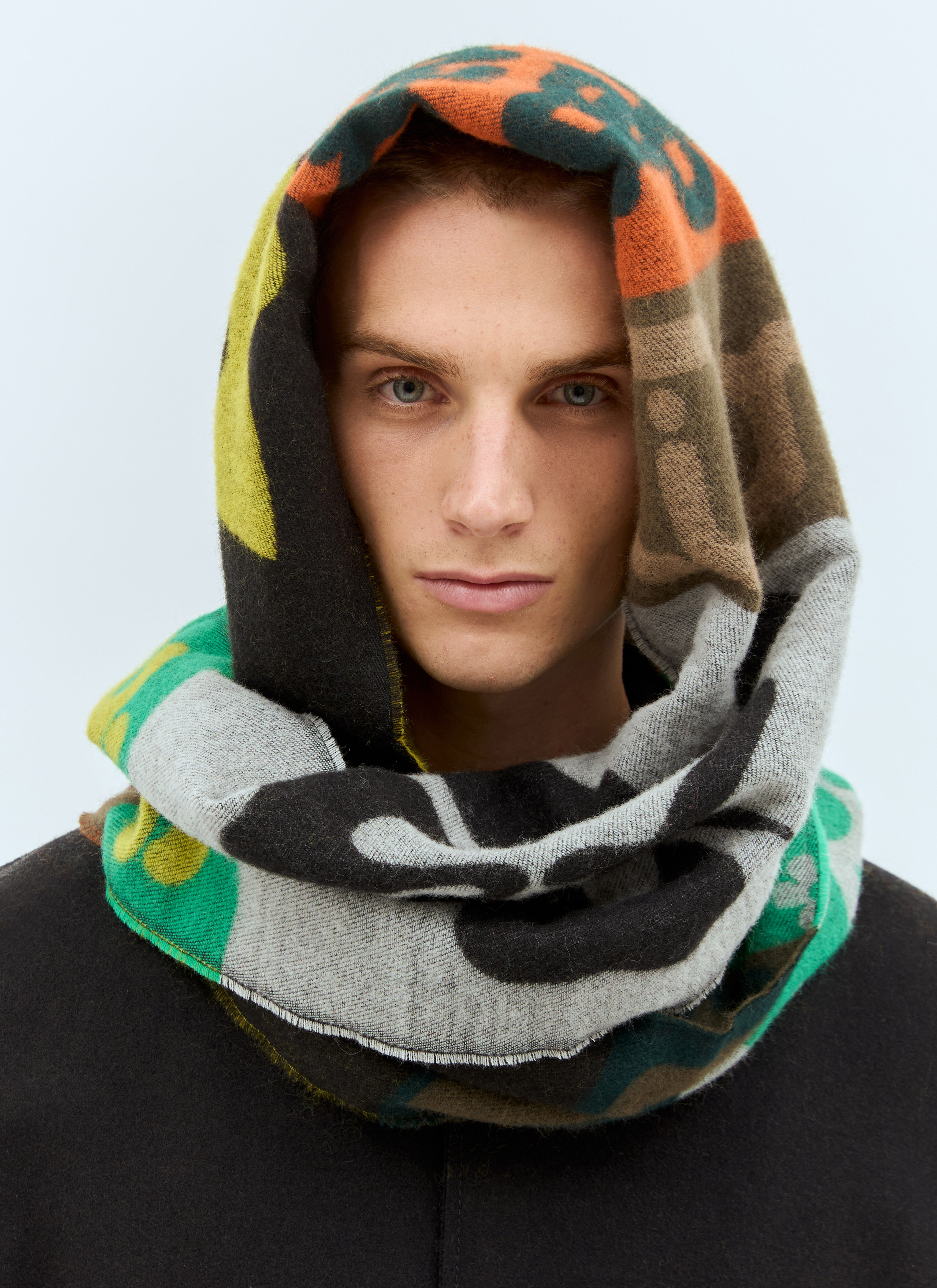 Walter Van Beirendonck Men's' Alowa Scarf in Multicolour