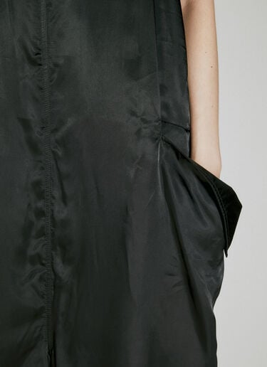 Rick Owens サテンフルイドジャンプスーツ ブラック ric0253012