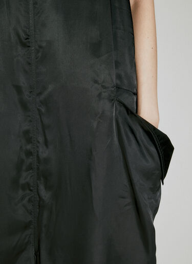 サテンフルイドジャンプスーツ Rick Owens サテンフルイドジャンプスーツ ブラック ric0253012