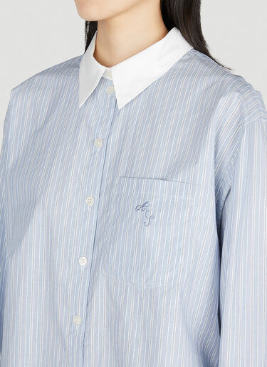 Acne Studios Striped Shirt Light Blue acn0252029