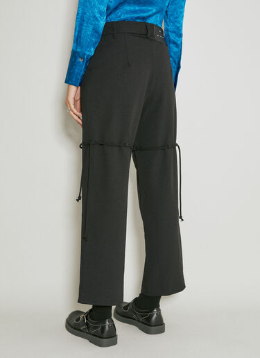 Song for the Mute Straight Leg Suit Pants Black sfm0254005