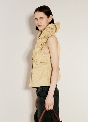 Kiko Kostadinov Lozen Gilet Beige kko0256006