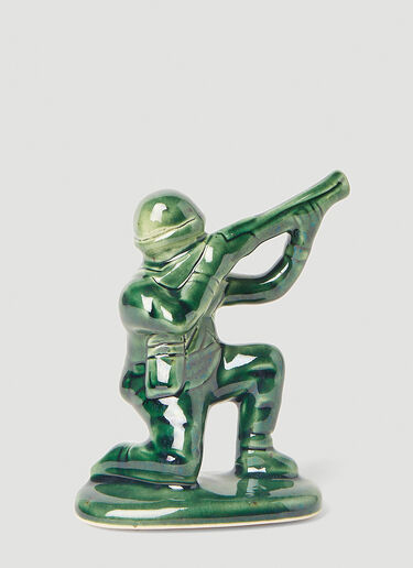 Gimme 5  Soldier Incense Holder and Kuumba Incense Set Green gim0152005