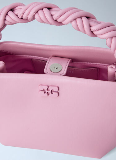 GANNI Bou Mini Handbag Pink gan0265053