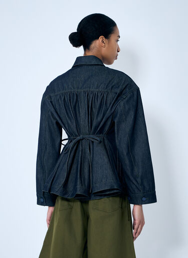Cecilie Bahnsen Alice Denim Jacket Blue cec0259012