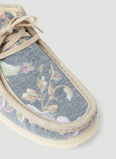 CLARKS ORIGINALS 왈라비 슈즈 라이트 블루 cla0152001