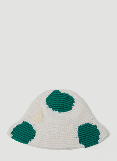 Moncler x JW Anderson 针织渔夫帽 白色 mjw0349001