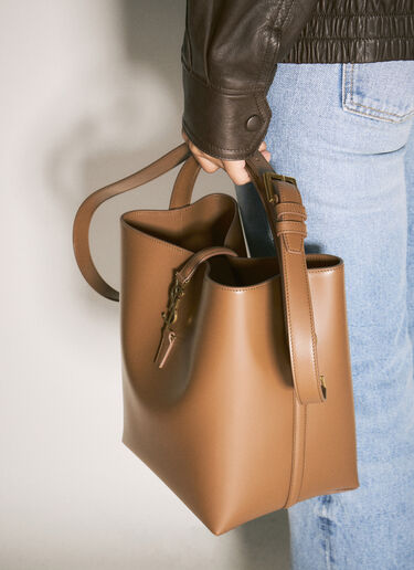 Saint Laurent Le 37 Bucket Bag Brown sla0257087