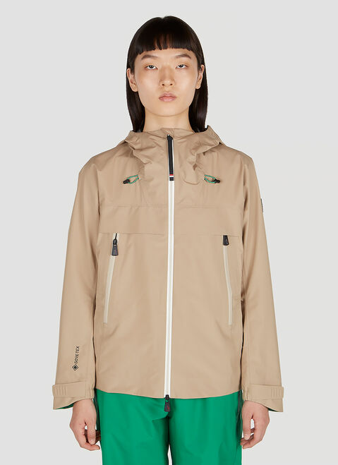 Moncler Grenoble Maules Windbreaker Jacket Black mog0253009