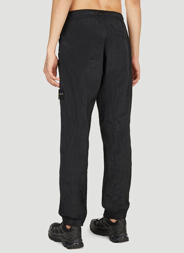 Stone Island Compass Patch Track Pants Black sto0152039