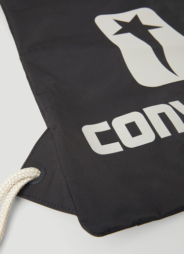 Rick Owens x Converse DRKSHDW Drawstring Backpack Black rco0347007