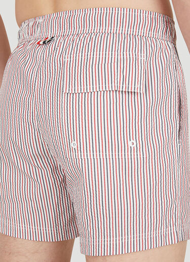 Thom Browne Striped Swim Shorts Multicolour thb0149034