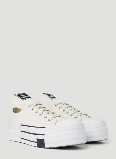 Rick Owens DRKSHDW x Converse Chunky Sole Low Top Sneakers Natural dsc0354003