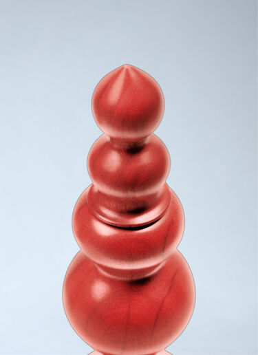 POLSPOTTEN Sculptural Ornament Red wps0692009