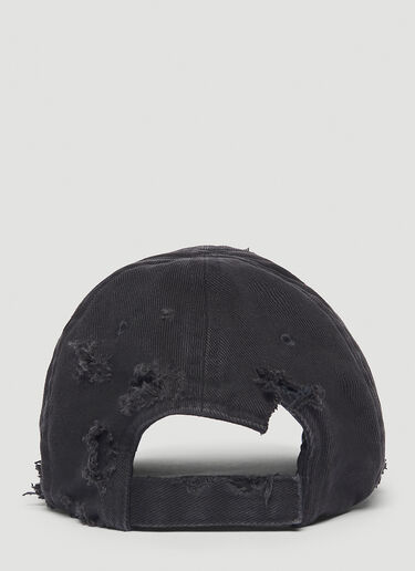 Balenciaga Destroy Piercing Cap Black bal0245101
