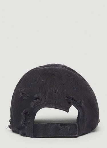 Destroy Piercing Cap Balenciaga Destroy Piercing Cap Black bal0245101