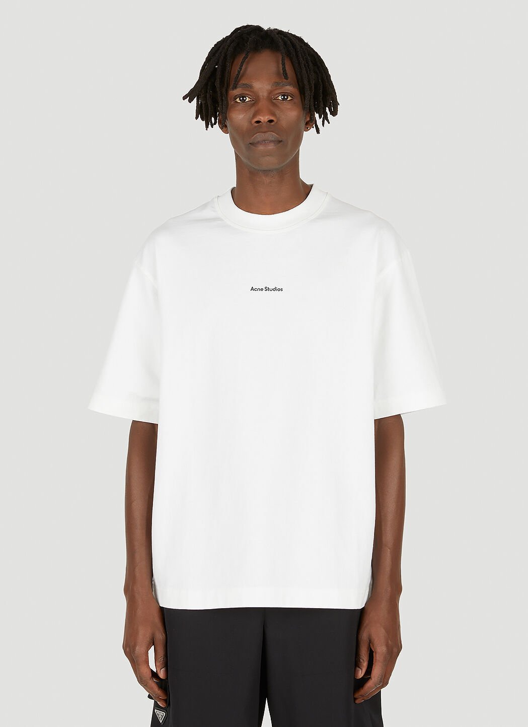 Acne Studios Logo T Shirt in White LN CC