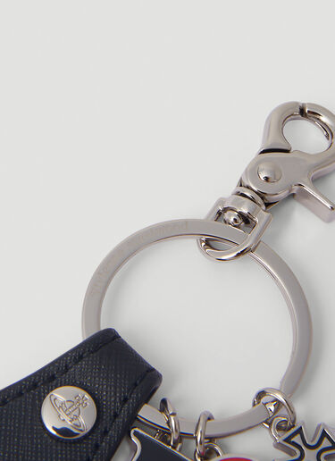Polly I Love Orb Keyring Vivienne Westwood Polly I Love Orb Keyring Black vvw0152055