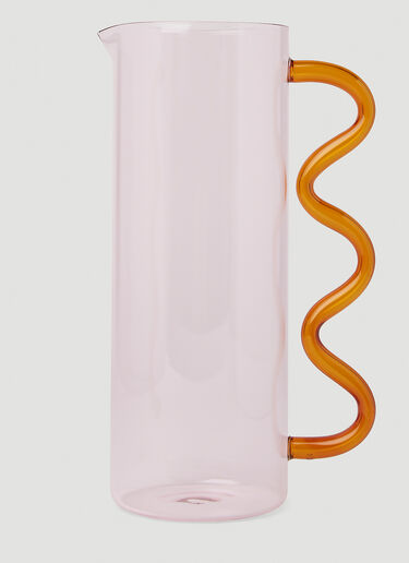 Sophie Lou Jacobsen Wave Pitcher Pink spl0351007