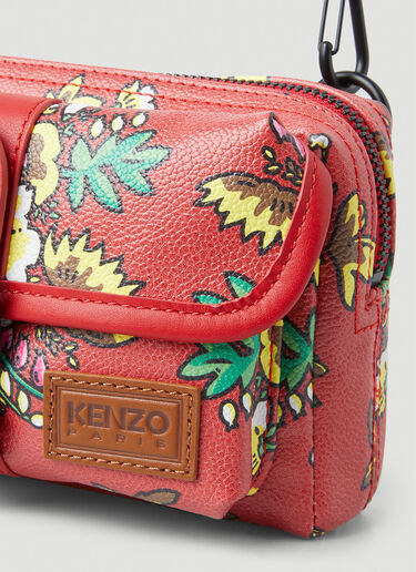 Kenzo Pop Bouquet Crossbody Bag Red knz0150045