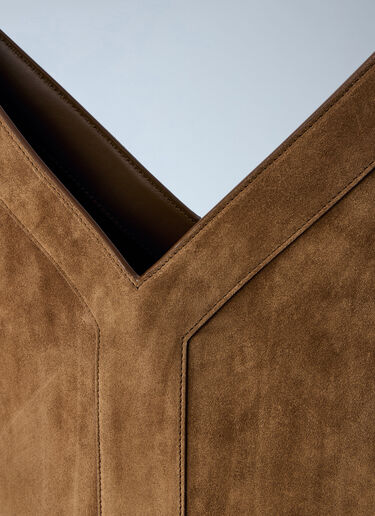 Saint Laurent Y Top-Handle Bucket Bag Brown sla0263098