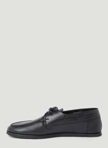 The Row Sailor Loafers Black row0152011