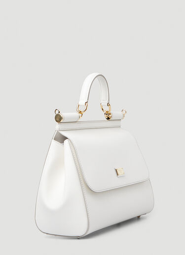 Dolce & Gabbana Sicily Medium Handbag White dol0247026