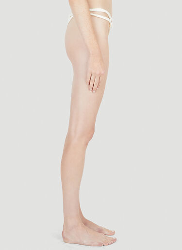 르 바 드 마이요 소피오 비키니 바텀 Jacquemus 르 바 드 마이요 소피오 비키니 바텀 화이트 jac0250173
