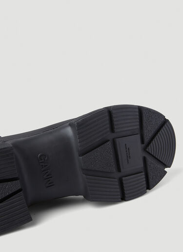 GANNI Recycled Rubber City Boot #000000 gan0246032