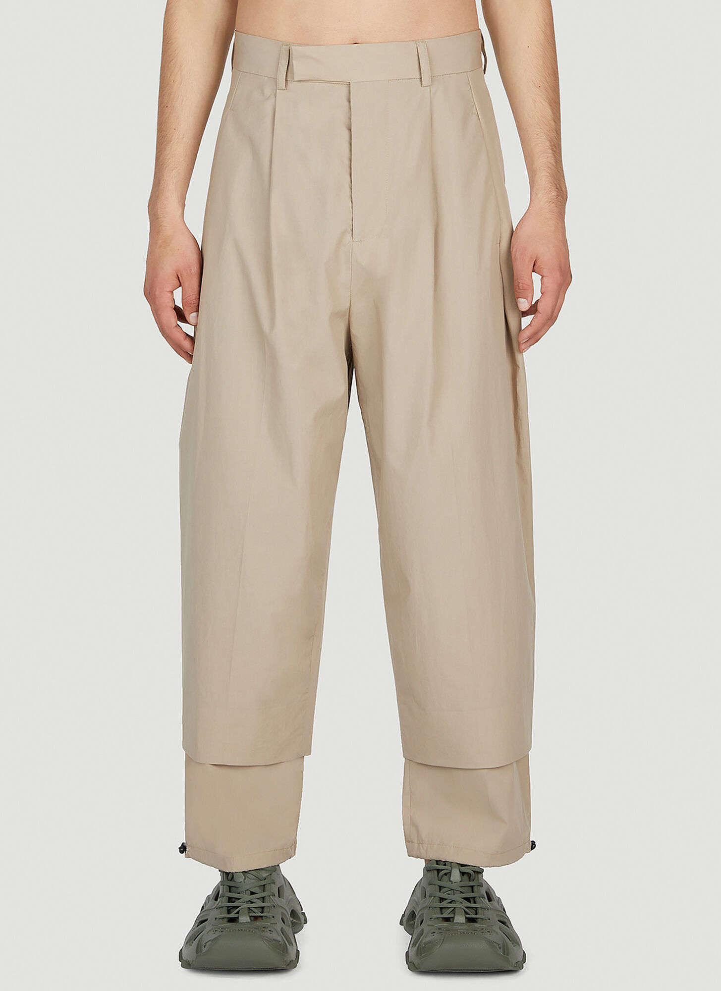 Craig Green Trousers In Beige Cotton