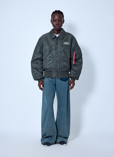 LN-CC® - Alpha Industries: CWU 45 Heritage Bomber Jacket - Grey Alpha Industries CWU 45 Heritage Bomber Jacket Grey alp0366003