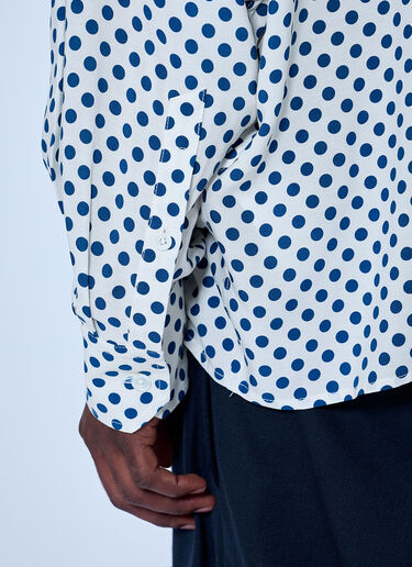 LN-CC® - Vivienne Westwood: Batwing Relaxed Shirt - Blue Vivienne Westwood Batwing Relaxed Shirt Blue vvw0166004