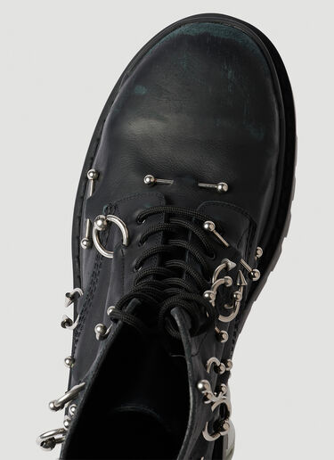 Balenciaga Strike 20mm Pierced Boots Black bal0154033
