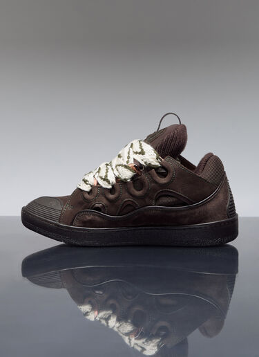 Lanvin Curb Sneakers Brown lnv0154014