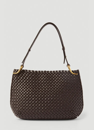 Bottega Veneta Pipe Medium Shoulder Bag Brown bov0251041