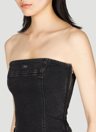 Diesel De-Ville Denim Top Black dsl0255028