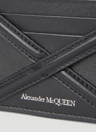 Alexander McQueen 徽标卡包 黑 amq0151104
