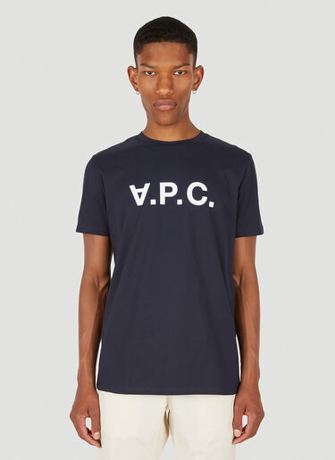 A.P.C. VPC 로고 티셔츠 네이비 apc0149009