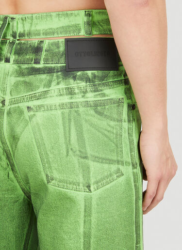 Wrap Jeans Ottolinger Wrap Jeans Green ott0350004