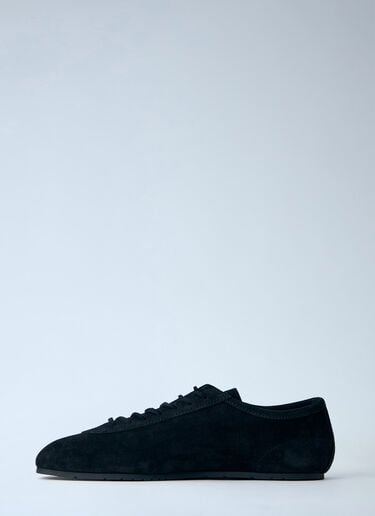 Dries Van Noten Suede Trimmed Sneakers Black dvn0163030