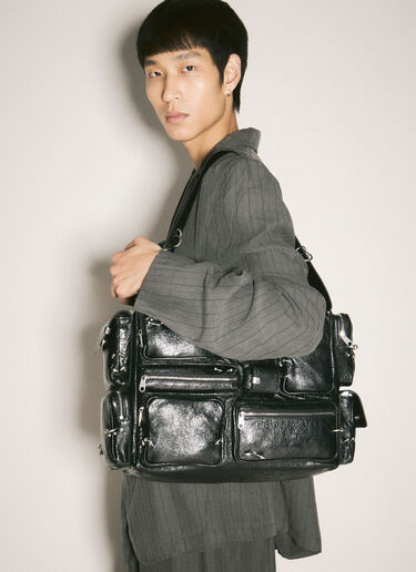 Balenciaga 슈퍼비지 라지 슬링백 블랙 bal0158018