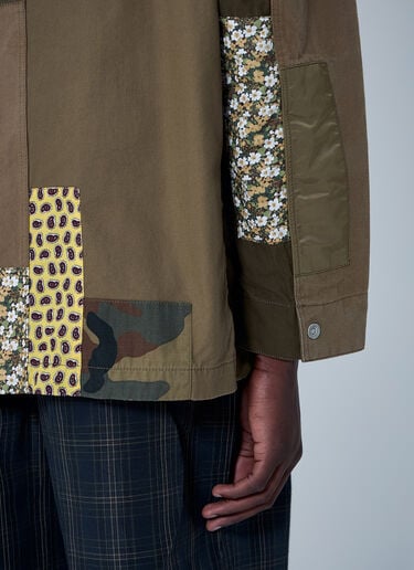 Comme des Garçons Homme パッチワーク ジャケット カーキ cdh0160008