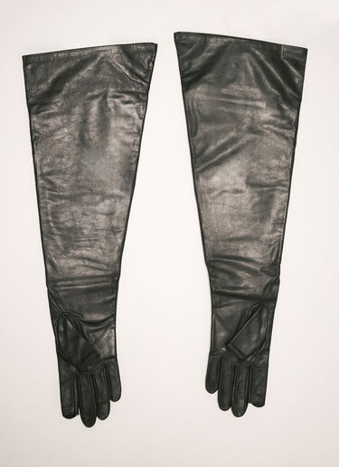 Rick Owens Porterville Gloves Black ric0158013