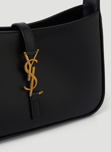 Saint Laurent Le 5 á 7 Hobo Shoulder Bag Black sla0244035