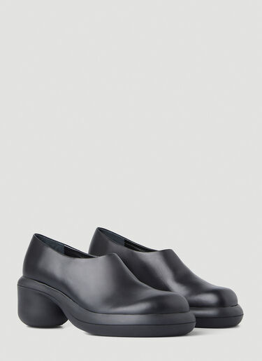 Jil Sander 粗跟鞋 黑 jil0249024