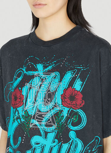Aries x Juicy Couture Juicy Loaded T-Shirt Black ajy0352010