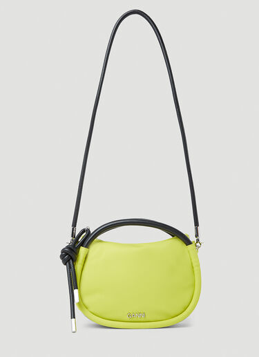 GANNI Knot Mini Handbag Green gan0253038