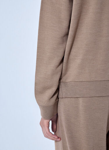 LN-CC® - Max Mara: Casual Knit Polo Sweater - Camel Max Mara Casual Knit Polo Sweater Camel max0266052
